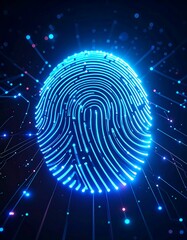Futuristic Fingerprint