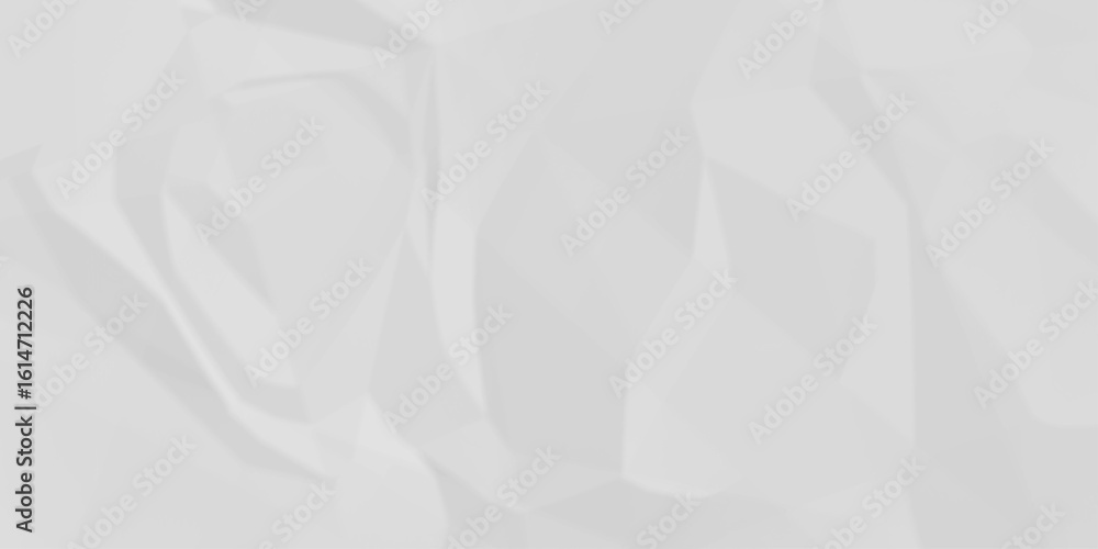 Poster white crumpled paper texture. white wrinkled paper texture. white paper texture. white crumpled and 