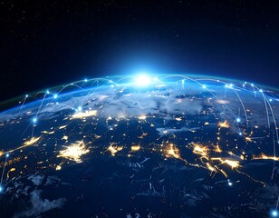 Global network, Earth from space