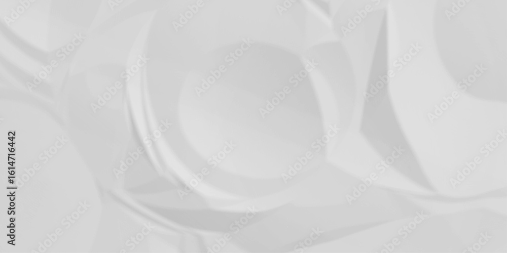 Poster white crumpled paper texture. white wrinkled paper texture. white paper texture. white crumpled and 