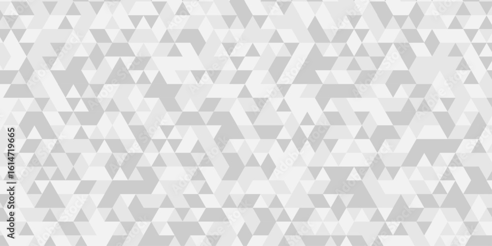 Poster abstract geometric wall tile and metal cube background triangle wallpaper. seamless geometric patter