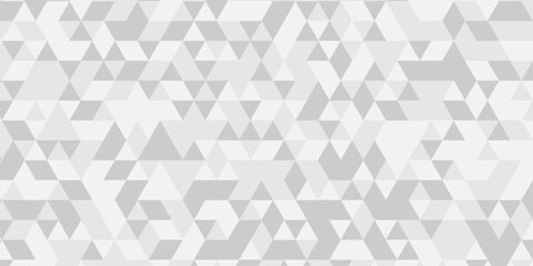Abstract geometric wall tile and metal cube background triangle wallpaper. Seamless geometric pattern low polygon background. Gray diamond overlap polygonal background.	