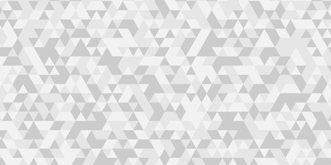Abstract geometric wall tile and metal cube background triangle wallpaper. Seamless geometric pattern low polygon background. Gray diamond overlap polygonal background.	