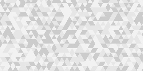 Abstract geometric wall tile and metal cube background triangle wallpaper. Seamless geometric pattern low polygon background. Gray diamond overlap polygonal background.	