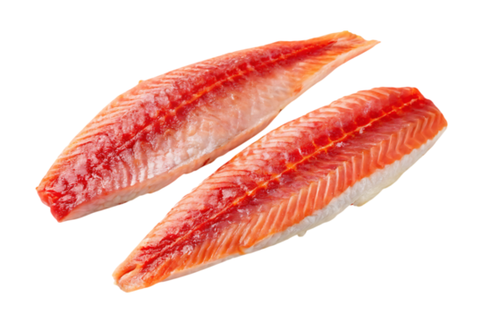 slice red mullet fillets PNG Image 