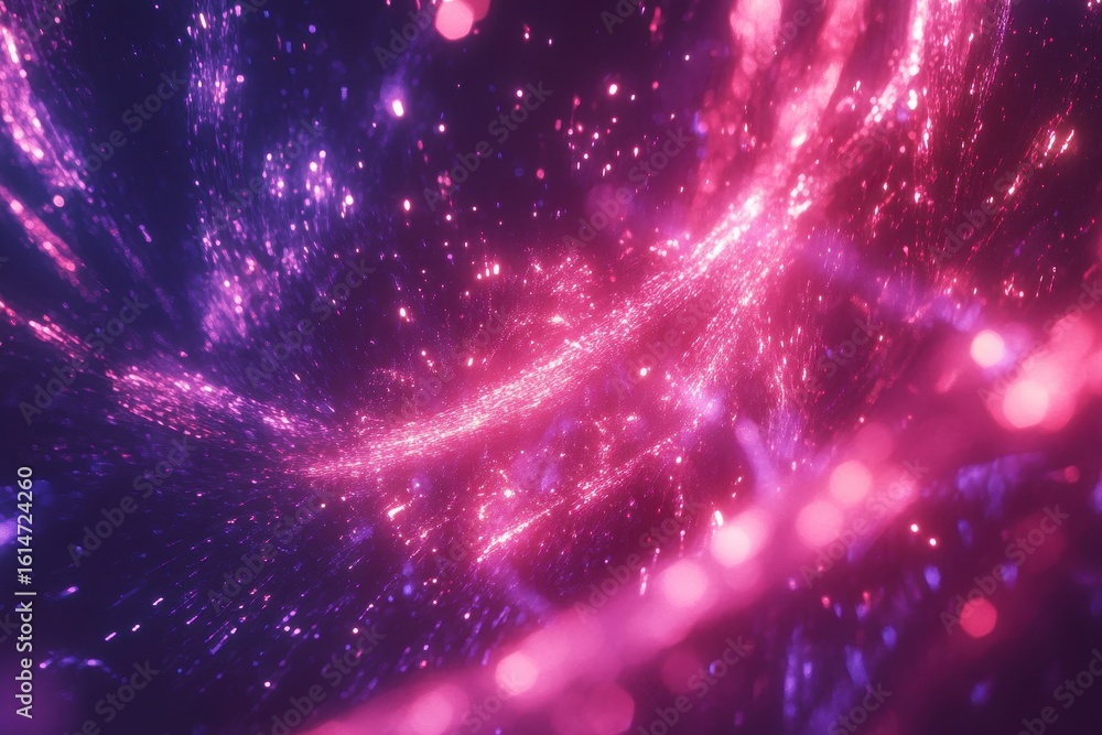 Poster vibrant abstract fireworks display at night capturing a stunning array of colors in high definition,