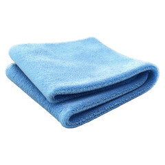 Detailed Illustration of a Folded Microfiber Cleaning Cloth