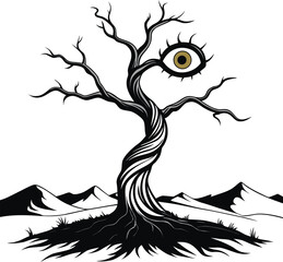 The North Pole as a Single Twisted Dark Spire