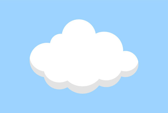 vector of a cloud. sky, cloudy, rain, symbol