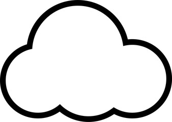 vector of a cloud. sky, cloudy, rain, symbol