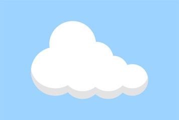 cloud collection vector set. rain, overcast, cloudy, sky, nature.