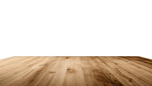 A close-up view of wooden flooring against a black backdrop