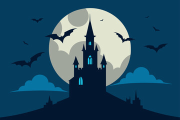 vampire castle bats flying distance