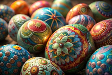 AI Easter Eggs: Generative Art, Digital Photography, Festive Holiday Images