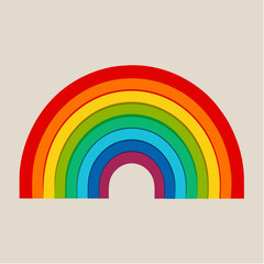 Obraz premium abstract rainbow background