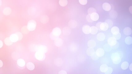 Pastel bokeh background with soft colors and glowing circular lights for designs