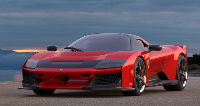 Ferrari F80. The new hypercar from Maranello