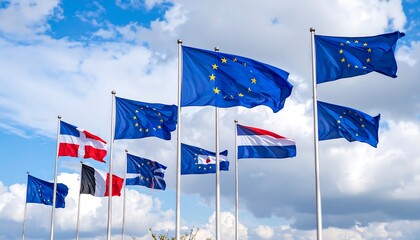 Flags of different nations