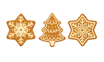 Delightful and Festive Cookies that come in adorable Snowflake and Christmas Tree Shapes