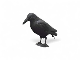 Black Raven Statue