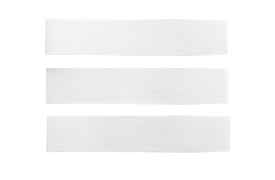 Three blank rectangular shapes, stacked vertically