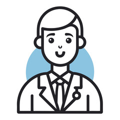 business man in office