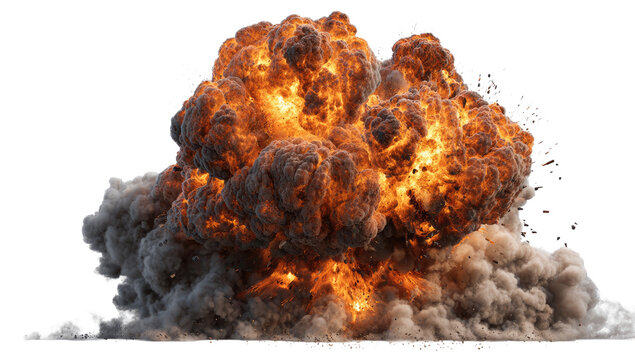 Massive explosion