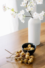 Fresh Longan Fruit Wabi Sabi Aesthetic