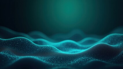 abstract blue background with waves