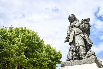 France Herault Beziers Statue Paul Riquet