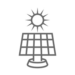 Solar Panel icon design