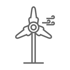 Obraz premium Wind Power icon design