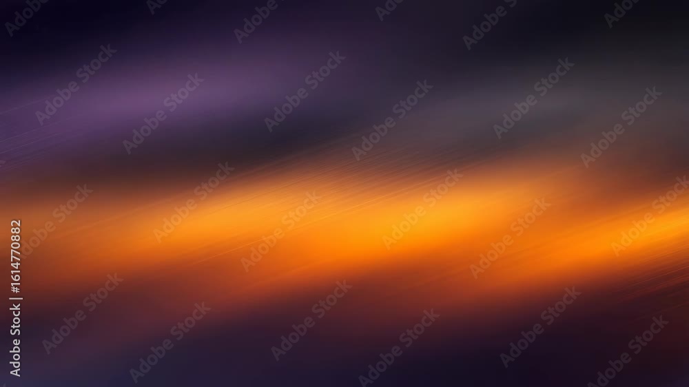 Poster a soft gradient of orange and purple with subtle light streaks creates an abstract background