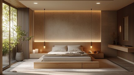 Minimalist bedroom