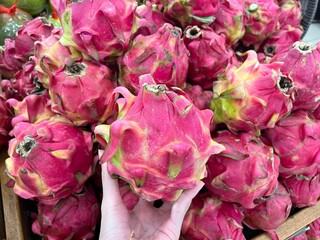 Women groceries time picking up some fruit