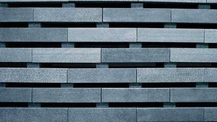 Modern Brick Wall with Clean and Minimalistic Design