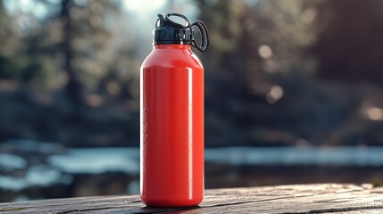 Obraz premium bpa sports water bottle