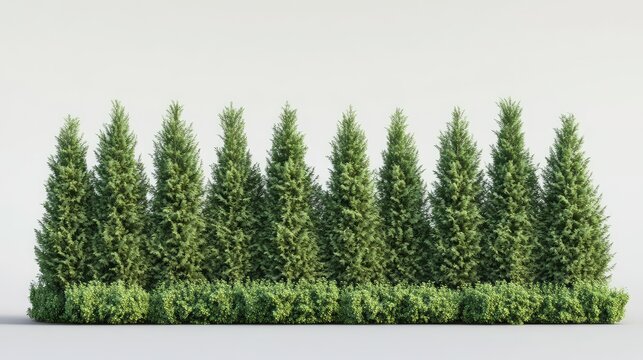 hedge green giant arborvitae