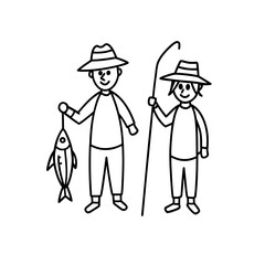 vector illustration of a couple