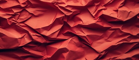 A luxurious, rippled red satin fabric offers a smooth, shiny backdrop, perfect for passionate and romantic designs