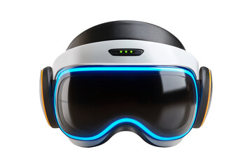 Virtual reality headset technology lab image
