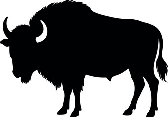 Bison Silhouette icon
