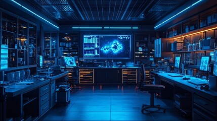 A laboratory full of technology