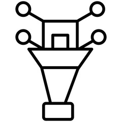 Filter Icon Vector Element