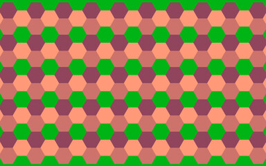 abstract background with hexagons