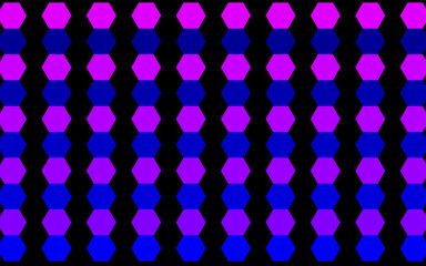 abstract background with hexagons