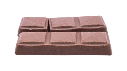 Delicious Milk Chocolate Bar on Isolated Background