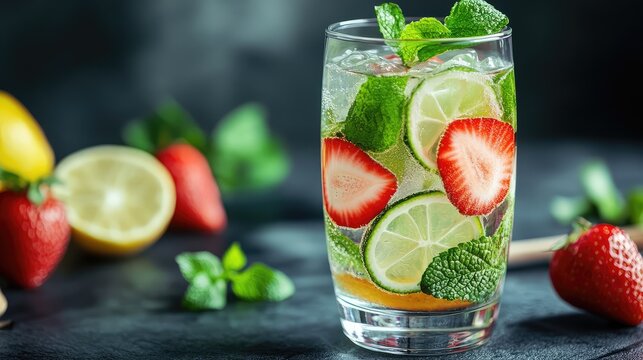 mint detox water
