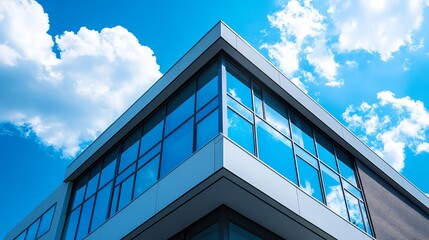 print architecture blue sky