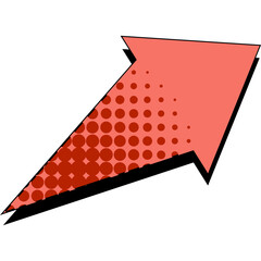 Comic Arrow Pop Art